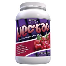 Syntrax Nectar分離乳清蛋白粉 櫻桃風味, 1個, 907克