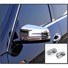 圓夢工廠 賓士 A W176 A220 A250 A45 2012-2018 改裝鍍鉻後視鏡蓋，提升外觀質感, 1個