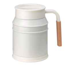 모슈 레트로 머그 텀블러 DMMC400IV, 1개, 400ml, 밀키 화이트