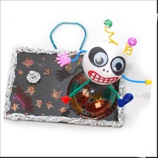 [생활의힘]우주외계인친구 만들기/3매, 본상품