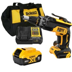 含稅 外匯得偉DEWALT DCF630 20V自攻牙機浪板機石膏板套裝, 1個, 1104充電器5.0*1工具袋套裝