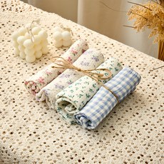 Modern House ON L 加厚四層紗布家事抹布 薰衣草 4入, 1套