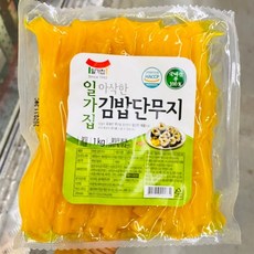 일가집 아삭한 김밥 단무지, 1개
