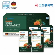 코오롱제약 닥터 독일 리놀렌산 송침유 VIP 건강식품 4박스, 1개, 30정