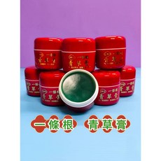 順發堂 一條根青草膏 70g 金門草本 清涼舒緩肌膚 紅罐裝, 1個, 【一條根 青草膏】~ 紅罐子