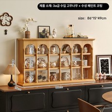 빈티지가구 엔틱 빈티지 47cm 인테리어 가구 수납장, 1개, 기본 구성품, 86cm 체리우드