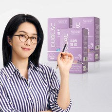 듀오락 얌얌 어린이 키즈 요구르트맛 츄어블 20억 유산균 80정 3개