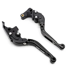 접이식 확장형 CNC 오토바이 브레이크 클러치 레버 Yamaha YZF-R THUNDERACE 1000, 01 빠른, 01 Matt Folding