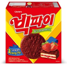 크라운 빅파이 딸기, 324g, 1개