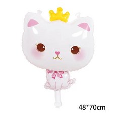 파티 선호합니다 선물 보상 인형 PINATA 얼굴 열쇠 팔찌 교실 STIKERS 생일 고양이를 만들기 고리 GABBYS 파티는 필러, 1pcs balloon 1