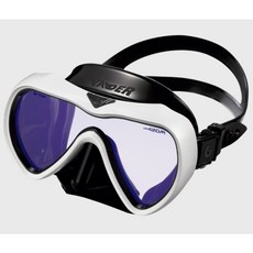 GULL VADER MASK UV420 潛水面鏡 單面鏡 - 游龍潛水, M Glass White