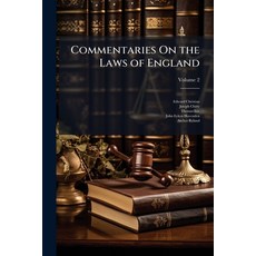 (영문도서)Commentaries On the Laws of England Paperback, Hutson Street Press, English, 9781023857178