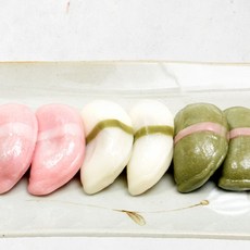 굳지않는 말랑 3색 바람떡 2kg, 1개