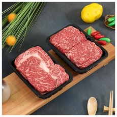 대관령한우 실속 알뜰세트 2호(800g) 육질좋은 육회용 구이용 스테이크용 고급육, 대관령한우 실속 알뜰세트 2호(800g) 육질좋은 육회