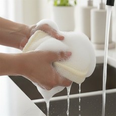 픽hye 친환경 셀룰로오즈 수세미 2p 스펀지수세미