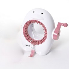 cade kont뜨개질 뜨개실 뜨개 가방 목도리 뜨기 만들기 DIY 키트 패키지 스카프 스웨터 모자 양말 공예 프로젝트용 핸드 기계 다용도 효율적 성인cade konty, [04] Penguin, 1개