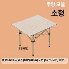 일회용 캠핑 테이블보 비닐 고무줄 50p 식탁보 커버, 소형 [60x60][70x50], 1개, 화이트투명 [10줄]