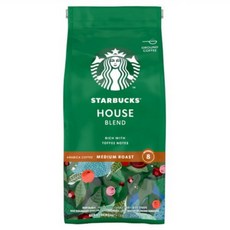 스타벅스 하우스블렌드 (분쇄 200g) 커피원두가루, 핸드드립, 200g, 3개