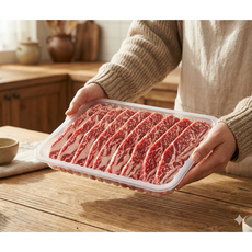 블랙앵거스 GF등급 호주산 LA갈비 2kg 트레이