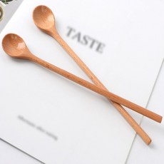 등대 푸딩스푼 우드 롱 티스푼