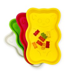 하리보 골드베렌 플레이트 4p 세트, 1개, 하리보 플레이트 4P_A타입 1개, 하리보 플레이트 4P_A타입