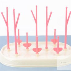 경희의마실 다용도 플라스틱 병 건조대 물기제거대