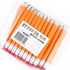 미니미 몽당 지우개 연필 문구 필기구 새학기 (50개세트), 기본, 개