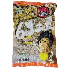 嘉義縣六腳鄉農會 蒜味花生 下酒菜 零嘴 土豆 落花生 花生 帶殼, 400g, 1個