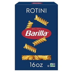 바릴라 BARILLA 글루텐 프리 스파게티 355ml(12온스) - 옥수수와 쌀을 혼합하여 만든 GMO 파스타 비건 184772, 1 Pound (Pack of 1), Rotini, 342g, 1