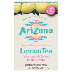 아리조나 레몬티 이동식 분말 음료 믹스 0.07oz 120개입 10개 박스
