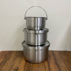 PERFECT 極緻316不銹鋼可提式調理鍋 三入組 附蓋提鍋 16cm/19cm/22cm, 1個, 16+19+22cm