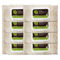 과일나라 세안이야기 곡물 딥 클렌징티슈, 400매입, 1개