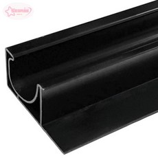 서락 스마트바 흑유광 2400mm 알루미늄손잡이