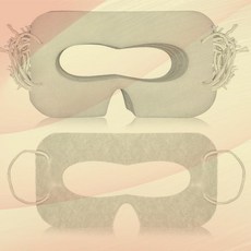 100개 유니버셜 커버 마스크 VR 커버 패드 Oculus Quest 2 VR 헤드셋과 호환 가능, 4NB404939_LQXG, 하얀색