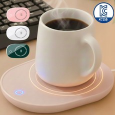 모로타 머그 컵 워머 보온 받침대, 인디 핑크, 1개