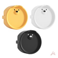 SLOWNEED 곰돌이 콘센트 구멍 덮개 전기콘센트안전커버, 까망