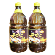 오뚜기 돈까스 소스, 2.1kg, 2개