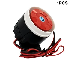 116dB 유선 미니 사운드 알람 사이렌 경적 홈 보안 시스템 12V와 함께 작동, 05 1pcs