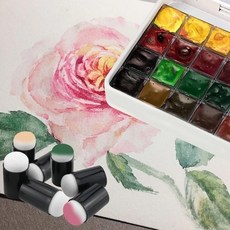 핑거페인트 스탬프도장 네일 핑거캡 바디페인팅 스탬, 스펀지 063960MD, 1개