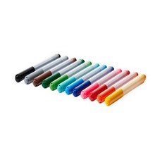이케아 몰라 싸인펜 12색 / MALA 사인펜 12pcs
