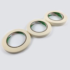 페인트 마스킹 테이프 20M 좁은폭 도색 커버 종이테잎, 1개