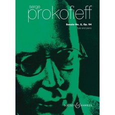 普羅高菲夫 第二號奏鳴曲 作品 94 長笛鋼琴 BH2117, 1個