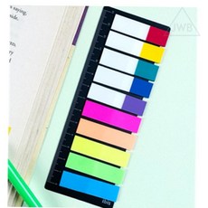 에스웍 포인트 인덱스테이프 컬러라벨, 단품