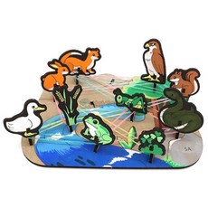 과학교실 생태탐험 학급활동 먹이사슬 동물 먹이망 만들기 과학키트 동아리 과학탐구 실험