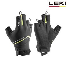 레키코리아 브리즈 숏 등산 반장갑, 블랙/옐로우