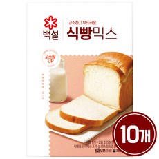 백설 식빵 믹스, 760g, 10개