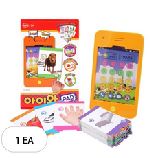 비앤씨 아이와 벽그림 파티션 학습카드, 혼합 색상, 1개