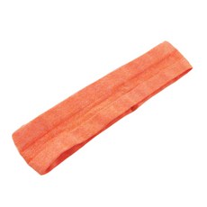 HanVo 時尚運動髮帶 吸濕排汗 防滑透氣 瑜珈跑步健身適用, 橘色, 1個