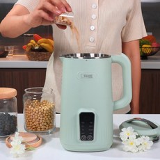 죽만드는기계 홈쇼핑 온앤온 국산 브랜드 두유제조기 마이야 두유기 죽 두유 메이커, 800ml, 민트