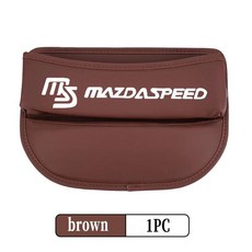 마쯔다 자동차 시트 오거나이저 가죽 틈새 수납함 악셀라 데미오 아텐자, 1개, 2. MAZ-B4W-brown-1PCS